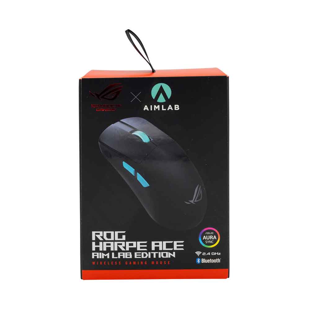 ASUS ROG Harpe Ace - Aim Lab Edition 90MP02W0-BMUA00, schwarz ASUS ROG Harpe Ace - Aim Lab Edition 90MP02W0-BMUA00, schwarz